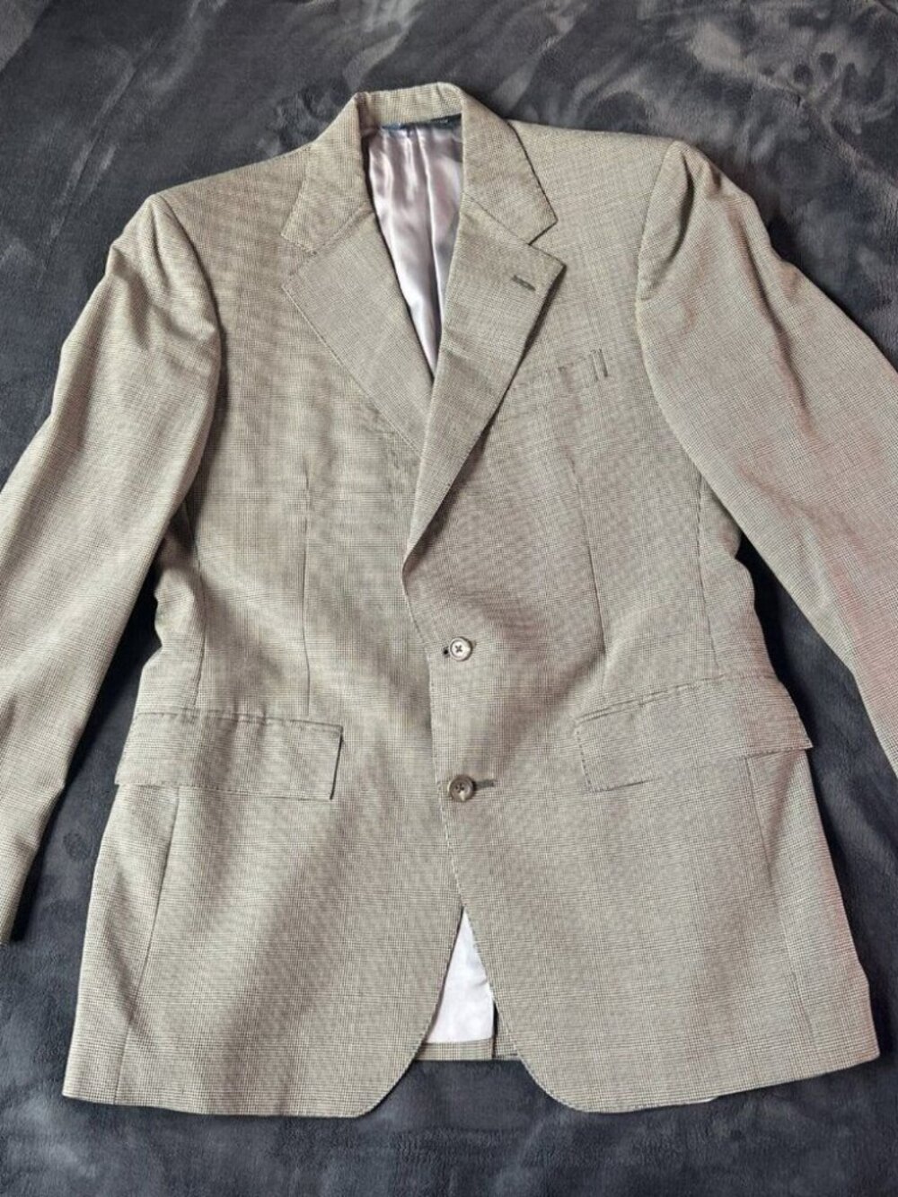 VTG Polo Ralph Lauren 100% Wool Lambswool Sport Coat Blazer 37/31R Made in USA